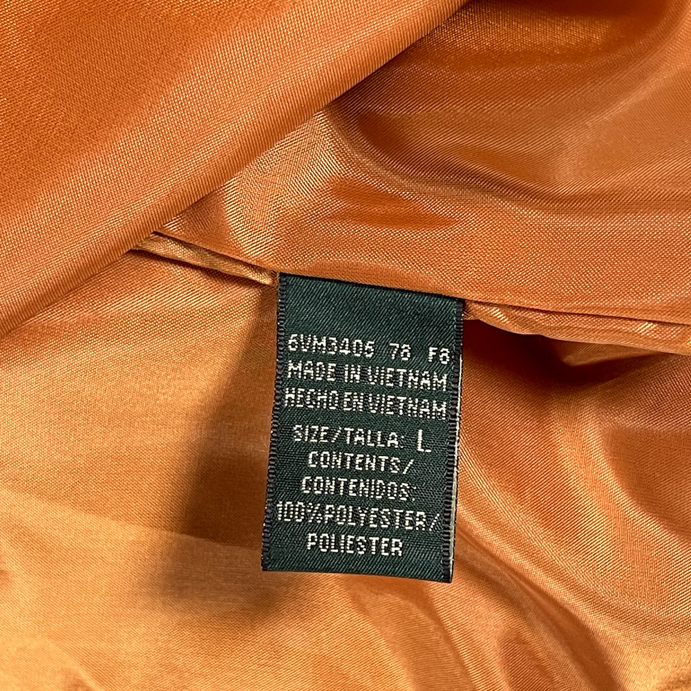 Harve Benard Single Button Wrap Jacket Women's Large Orange Mustard Fall - Picture 7 of 12